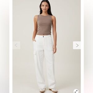 Cotton On white Cargo Pants